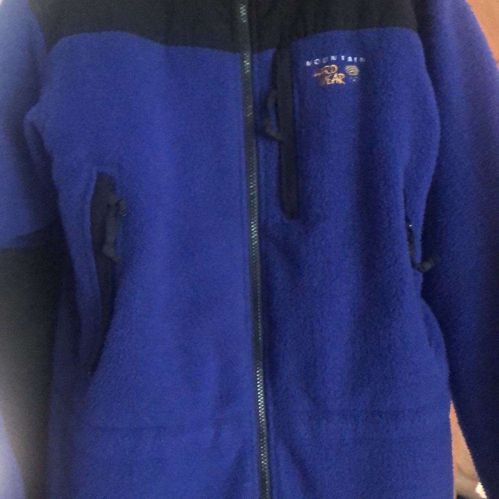 Mountain hardware zip up fleece jacket p1018 - Picture 3 of 10